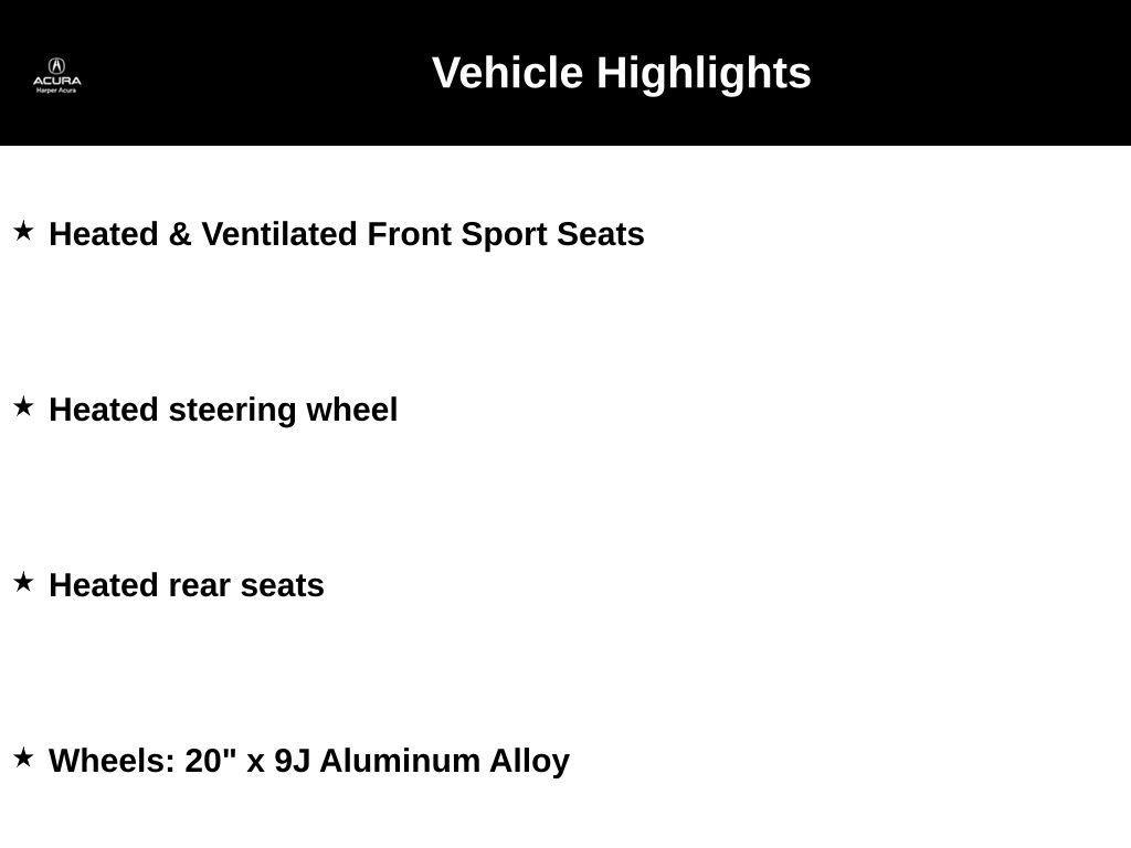 used 2024 Acura MDX car, priced at $57,653