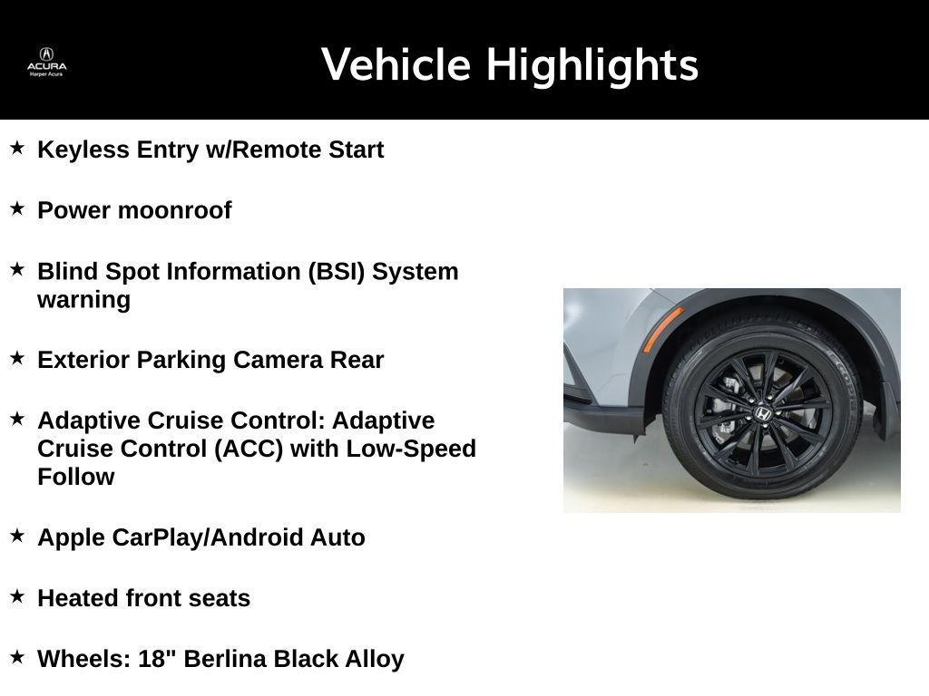 used 2024 Honda CR-V Hybrid car, priced at $32,822