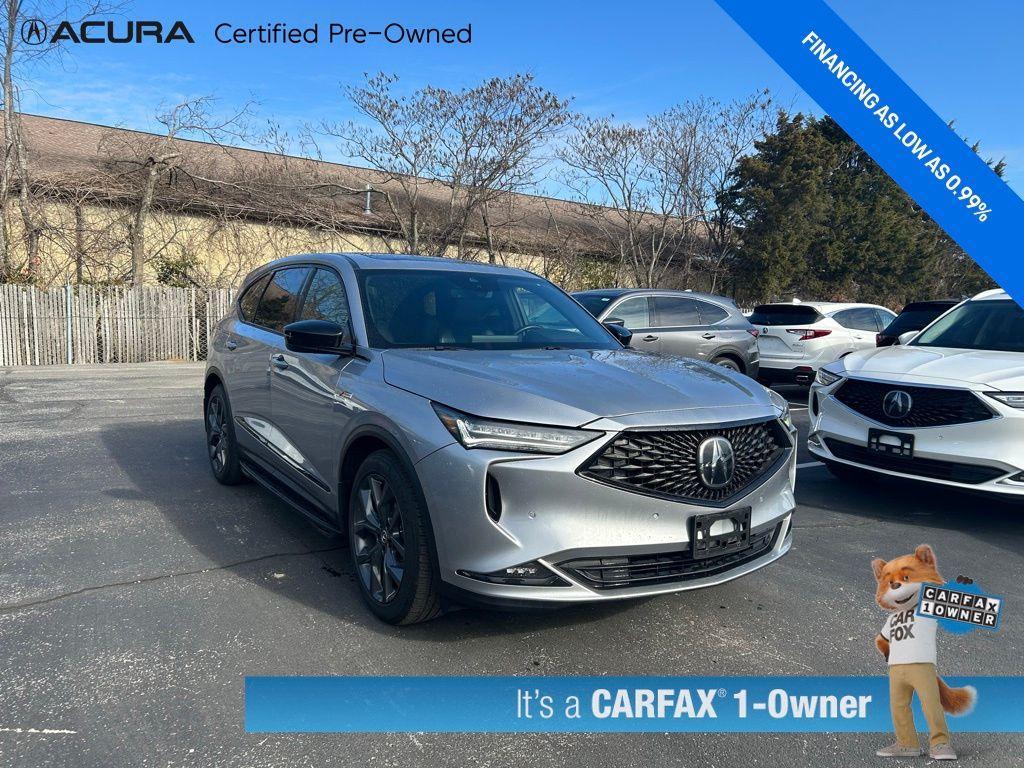 used 2022 Acura MDX car, priced at $44,632