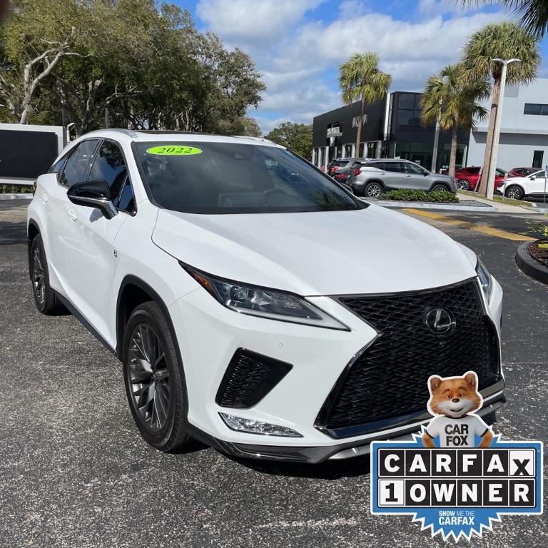 used 2022 Lexus RX 350 car, priced at $45,684