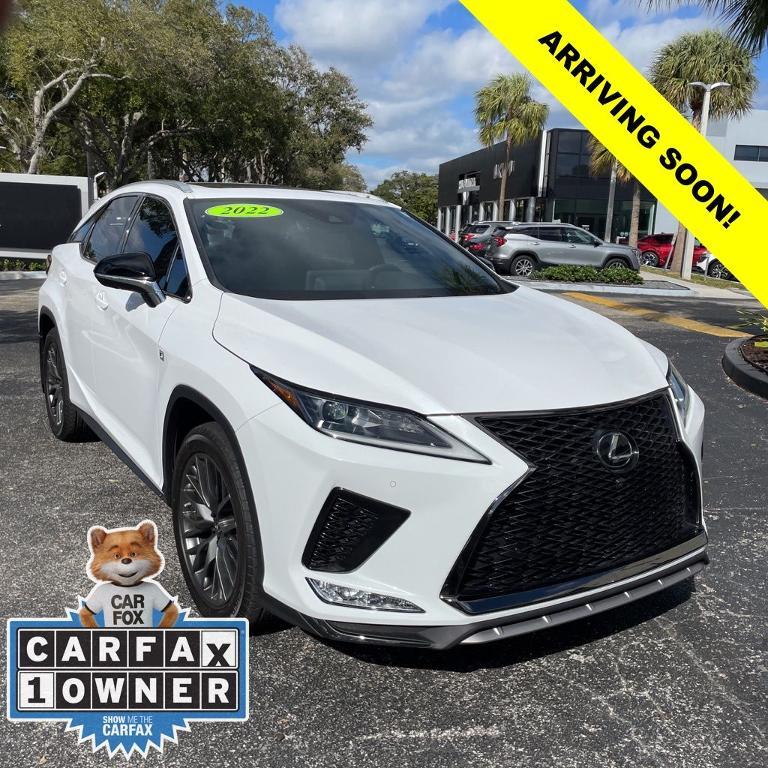 used 2022 Lexus RX 350 car, priced at $45,684