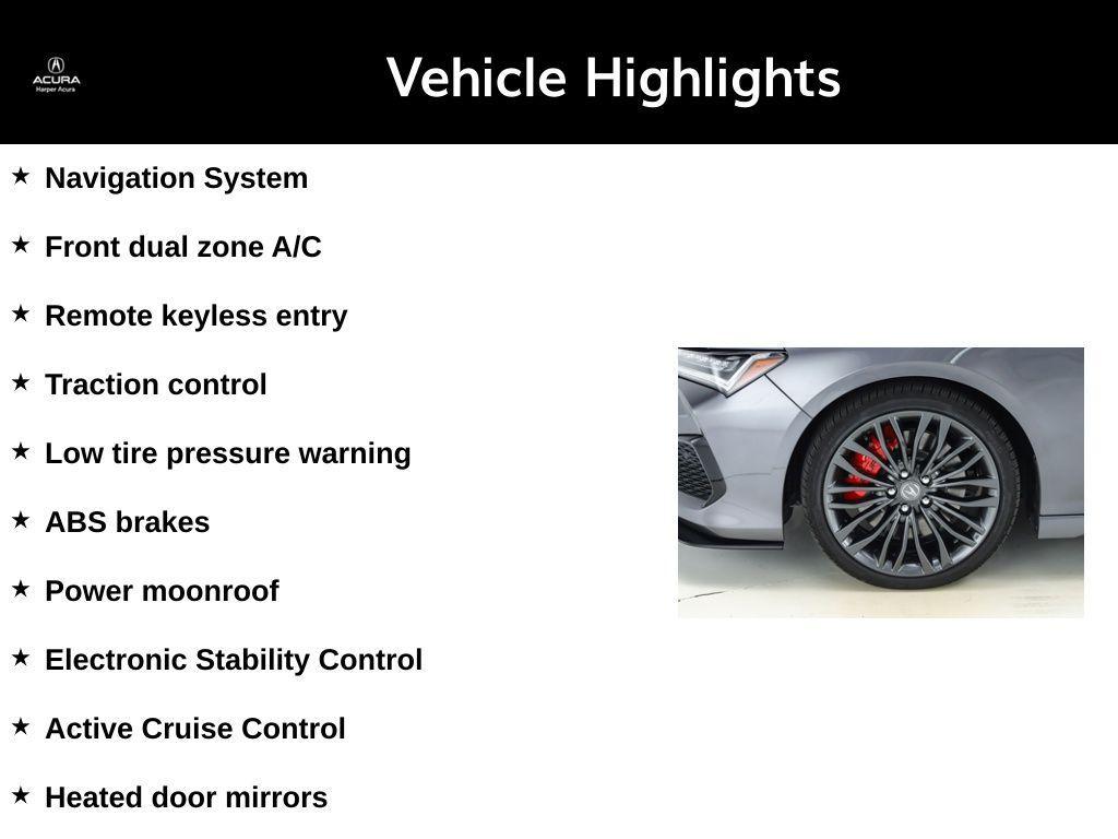 used 2023 Acura TLX car, priced at $49,392