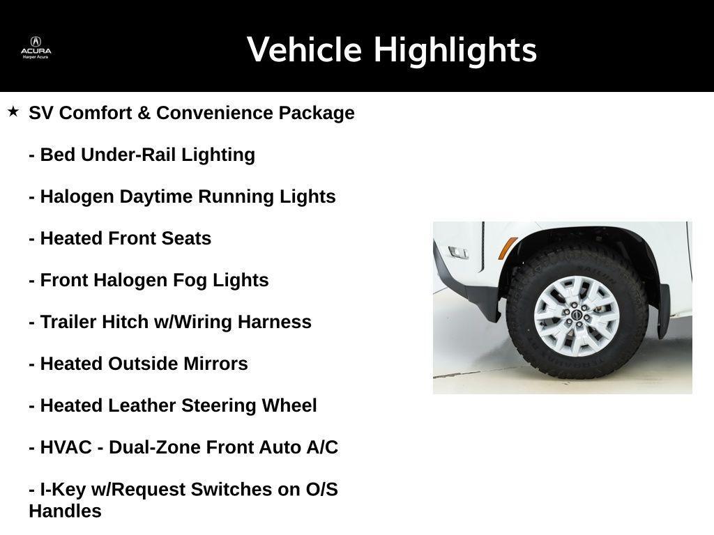 used 2022 Nissan Frontier car, priced at $26,869