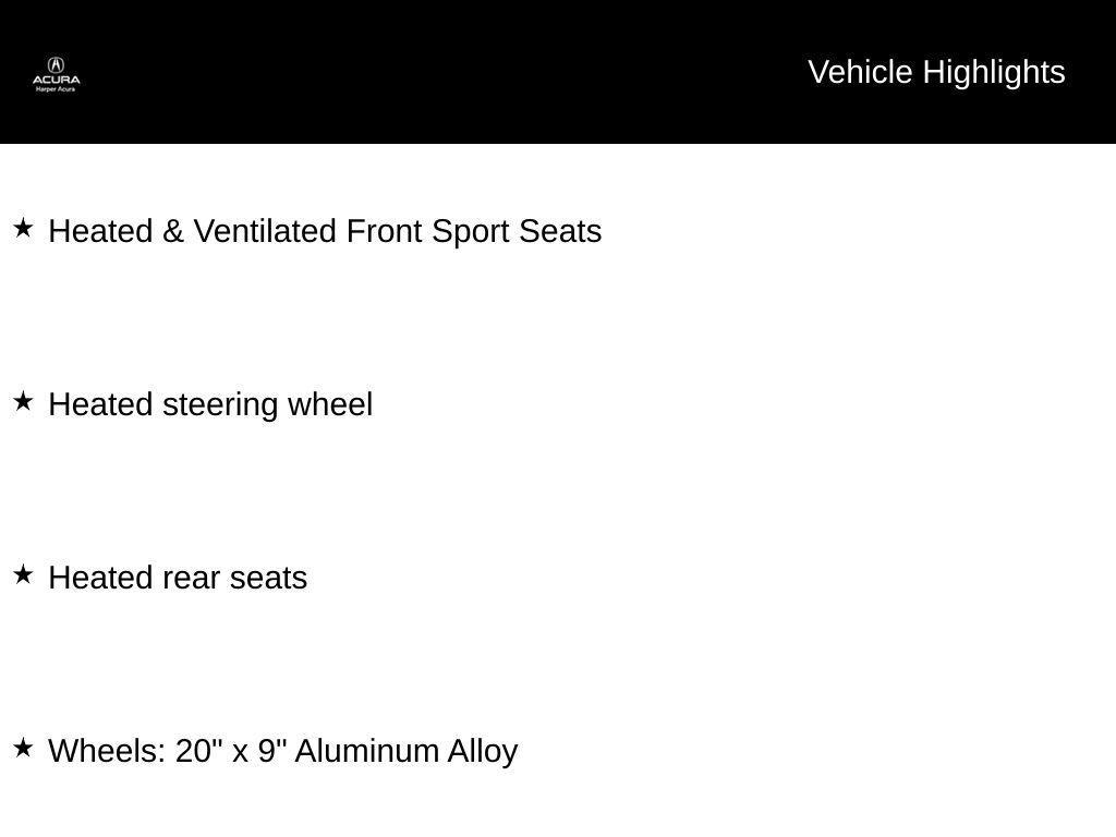 used 2023 Acura MDX car, priced at $50,988