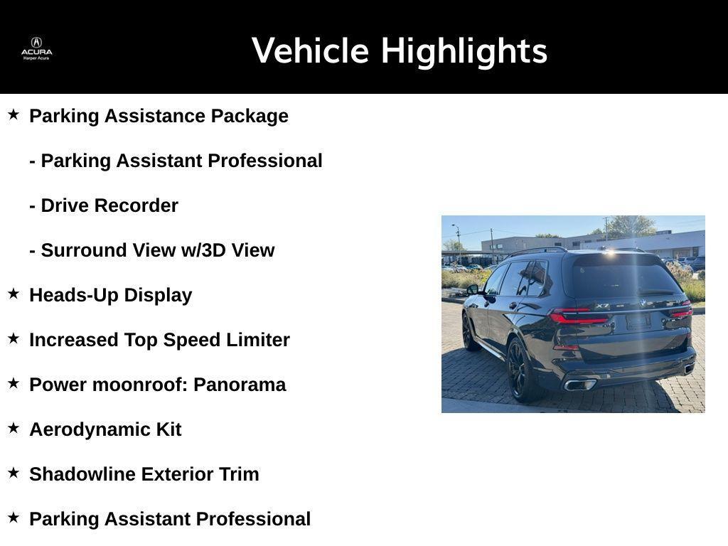 used 2024 BMW X7 car, priced at $72,988