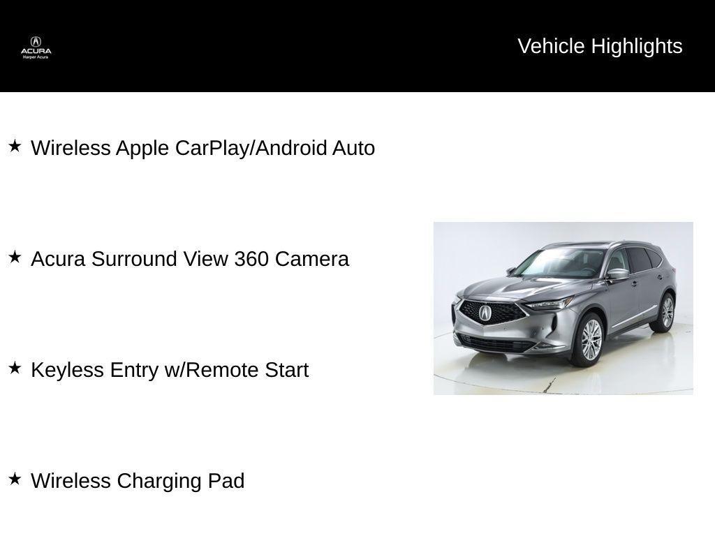 used 2024 Acura MDX car, priced at $51,548