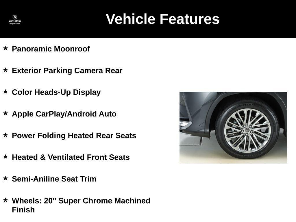used 2022 Lexus RX 350 car, priced at $39,306
