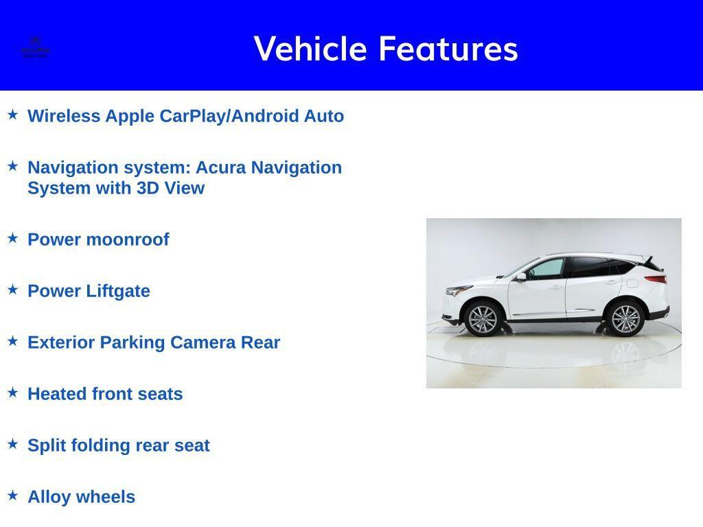 used 2024 Acura RDX car, priced at $41,768