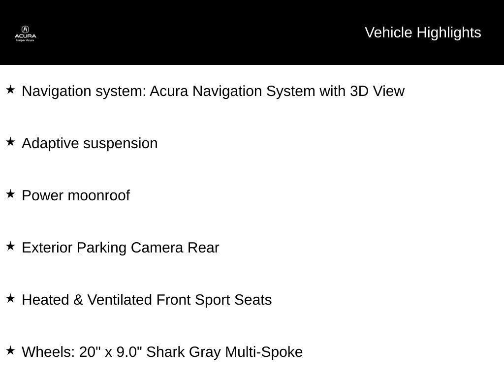 used 2023 Acura TLX car, priced at $48,469