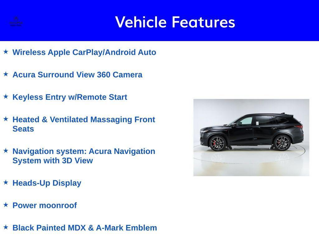 used 2023 Acura MDX car, priced at $60,538