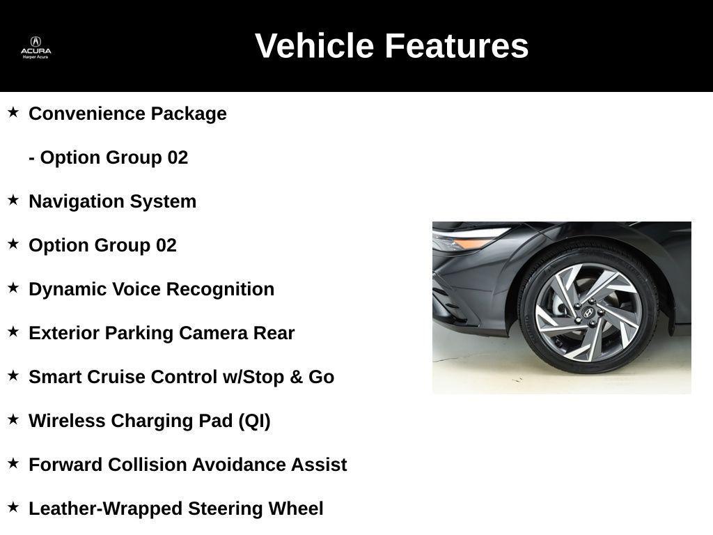 used 2024 Hyundai Elantra car, priced at $20,426