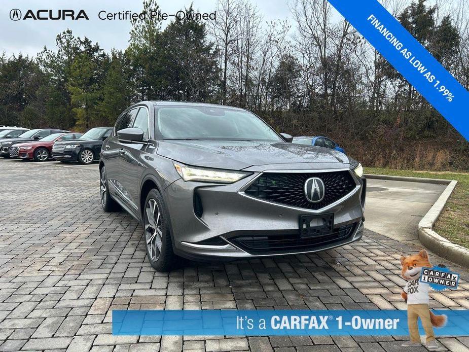 used 2022 Acura MDX car, priced at $42,463