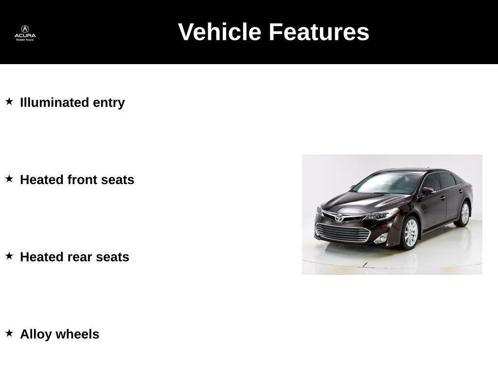 used 2014 Toyota Avalon car, priced at $12,858