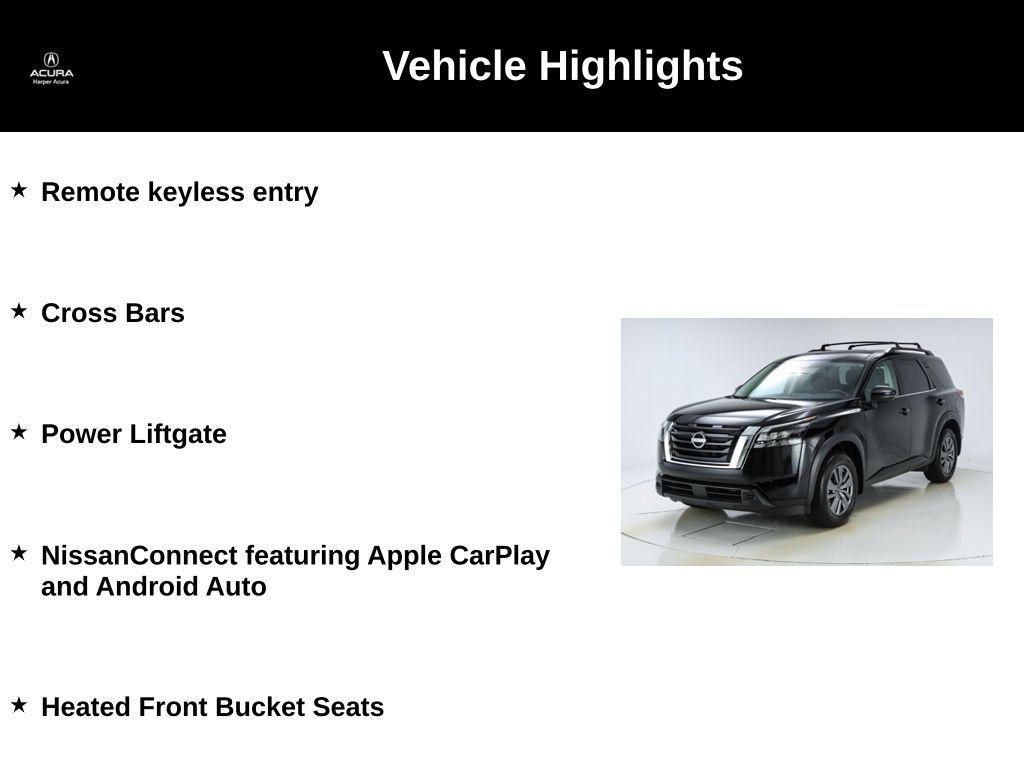 used 2025 Nissan Pathfinder car, priced at $34,823