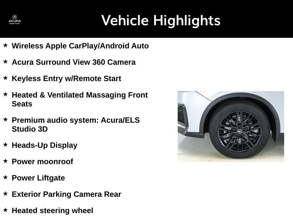 used 2025 Acura MDX car, priced at $59,993