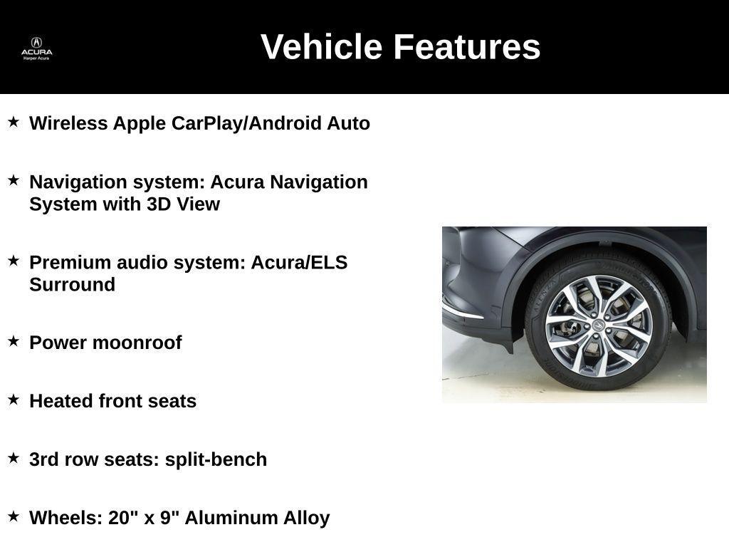 used 2023 Acura MDX car, priced at $40,977
