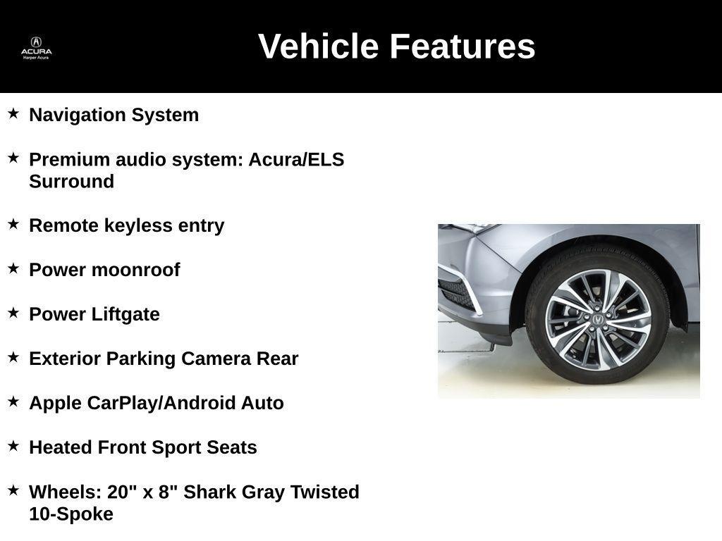used 2020 Acura MDX car, priced at $30,387