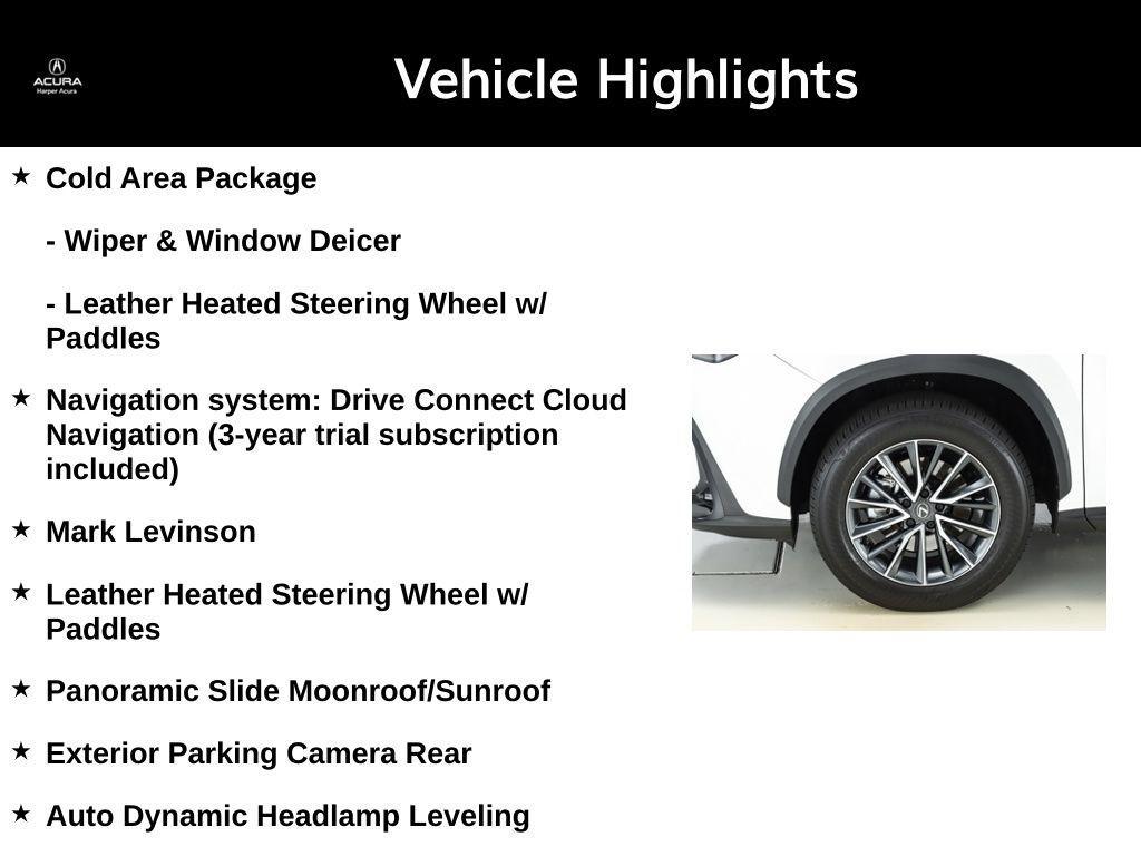 used 2024 Lexus NX 350 car, priced at $47,598