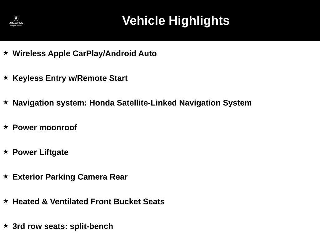 used 2022 Honda Pilot car, priced at $37,381