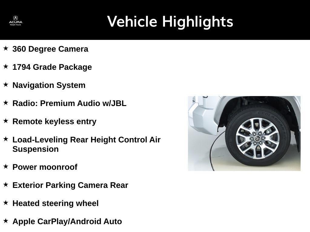 used 2024 Toyota Tundra Hybrid car, priced at $61,445