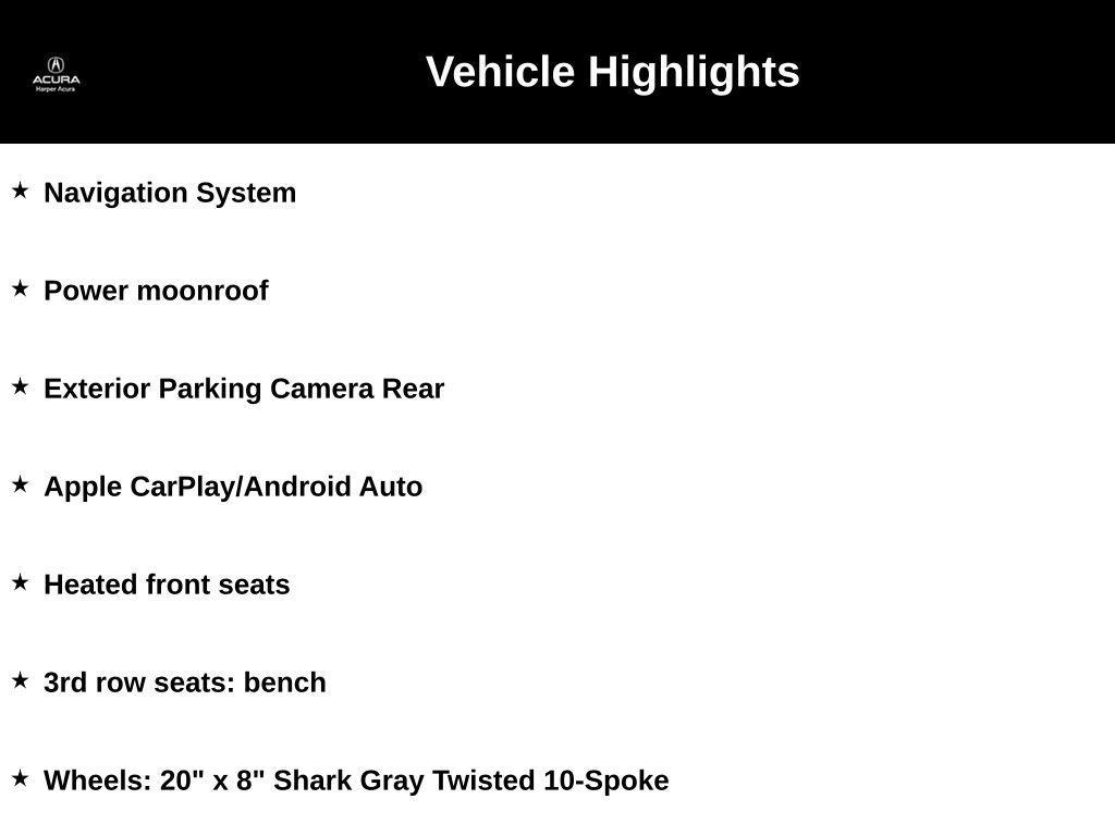 used 2020 Acura MDX car, priced at $32,450