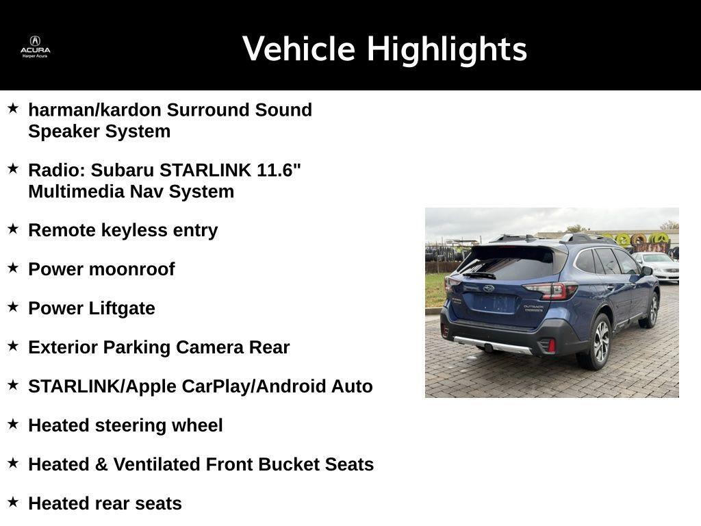 used 2021 Subaru Outback car, priced at $23,348