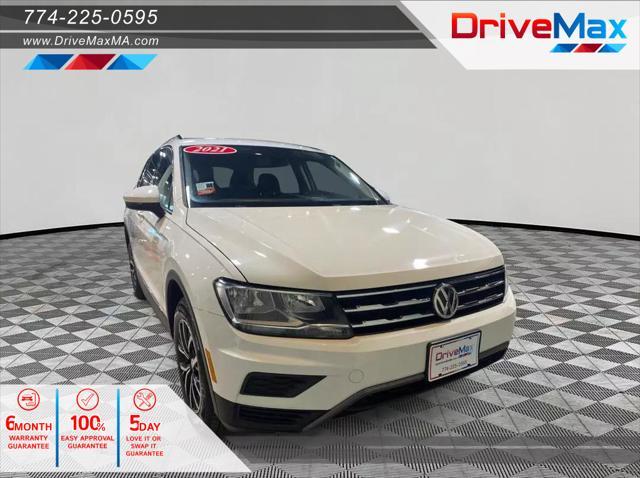 used 2021 Volkswagen Tiguan car, priced at $16,799