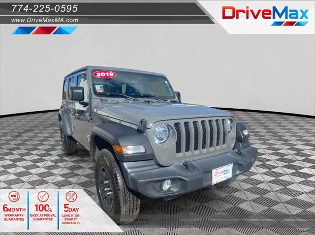 used 2019 Jeep Wrangler Unlimited car, priced at $21,199