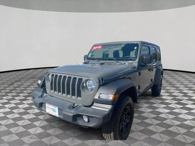 used 2019 Jeep Wrangler Unlimited car, priced at $21,199