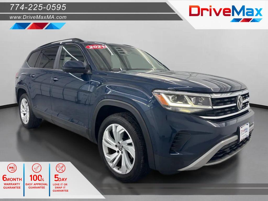 used 2021 Volkswagen Atlas car, priced at $23,599