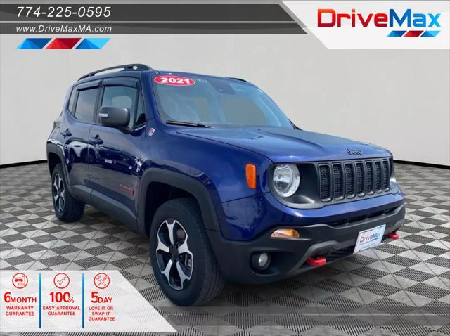 used 2021 Jeep Renegade car, priced at $19,599