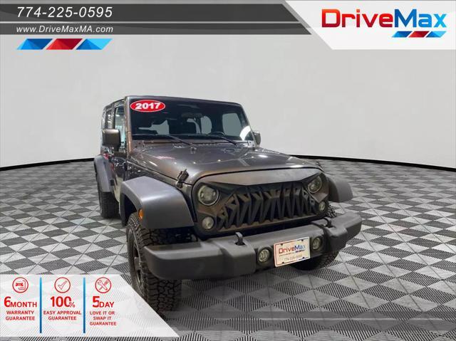 used 2017 Jeep Wrangler Unlimited car, priced at $20,399