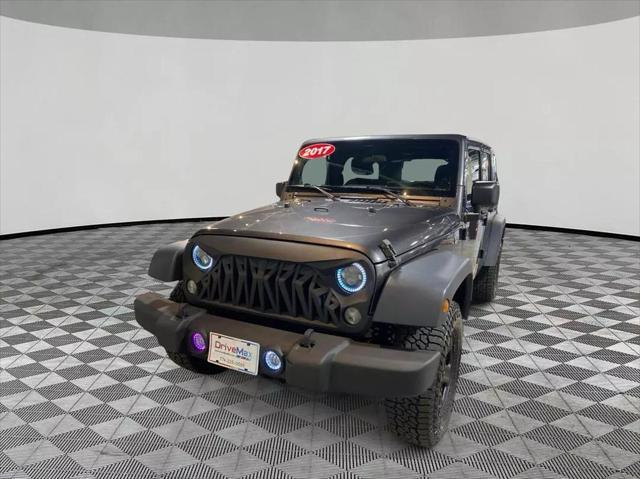 used 2017 Jeep Wrangler Unlimited car, priced at $20,399