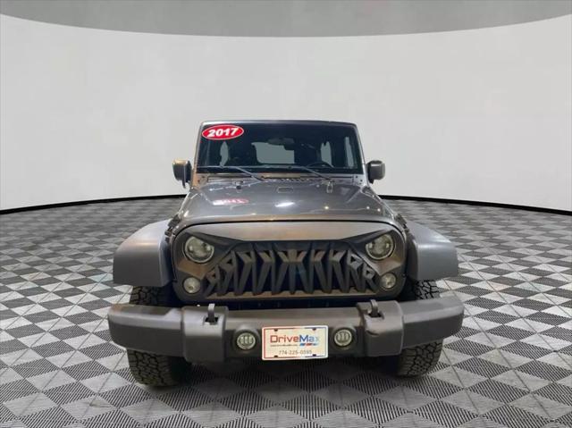 used 2017 Jeep Wrangler Unlimited car, priced at $18,799