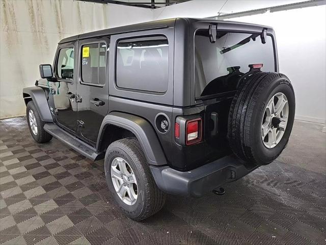 used 2021 Jeep Wrangler Unlimited car, priced at $28,599