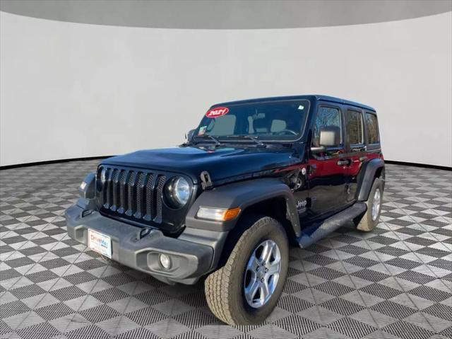 used 2021 Jeep Wrangler Unlimited car, priced at $26,199