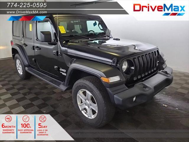 used 2021 Jeep Wrangler Unlimited car, priced at $28,599