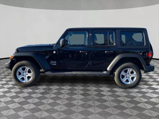 used 2021 Jeep Wrangler Unlimited car, priced at $27,799