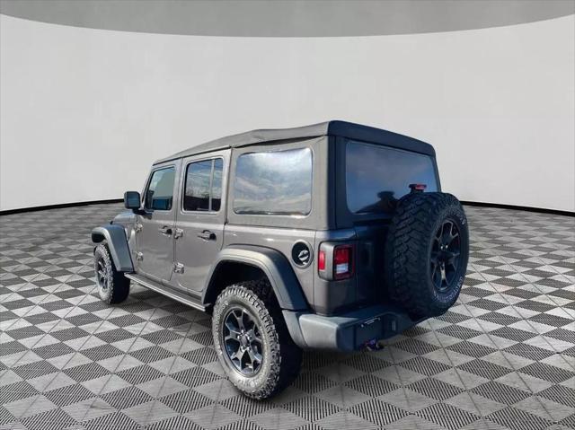 used 2021 Jeep Wrangler Unlimited car, priced at $31,599