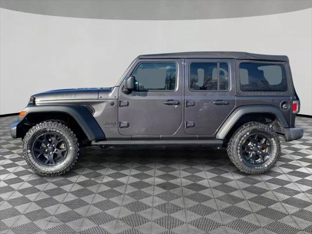 used 2021 Jeep Wrangler Unlimited car, priced at $28,899