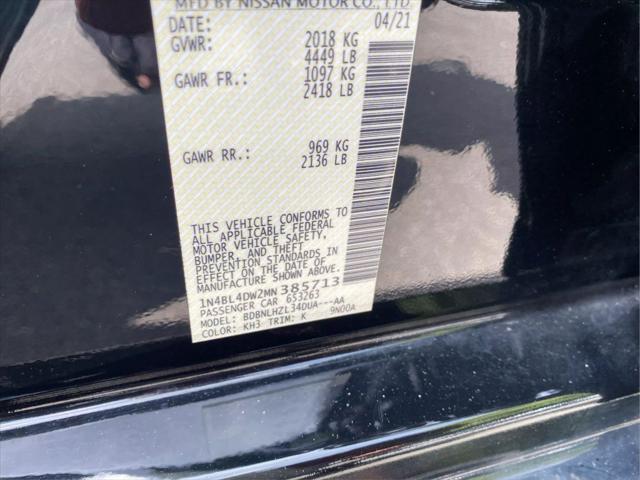 used 2021 Nissan Altima car, priced at $16,397