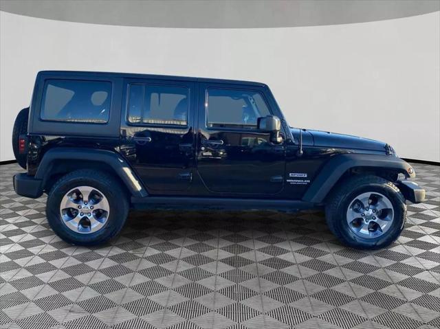 used 2017 Jeep Wrangler Unlimited car, priced at $18,499