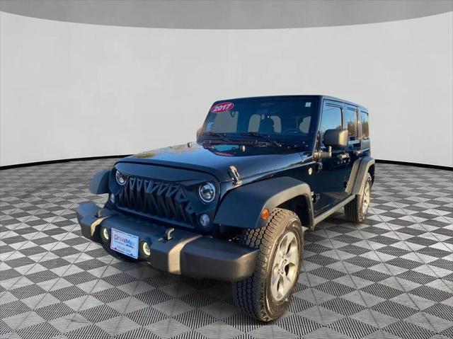 used 2017 Jeep Wrangler Unlimited car, priced at $18,499