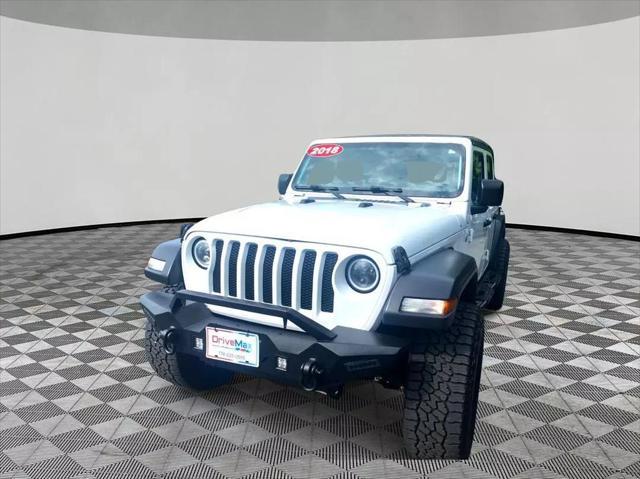 used 2018 Jeep Wrangler Unlimited car, priced at $21,899