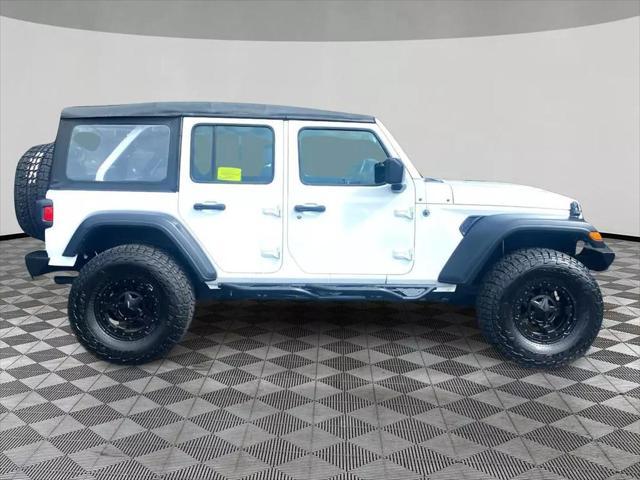 used 2018 Jeep Wrangler Unlimited car, priced at $21,899