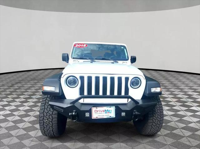 used 2018 Jeep Wrangler Unlimited car, priced at $21,899