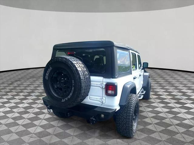 used 2018 Jeep Wrangler Unlimited car, priced at $21,899