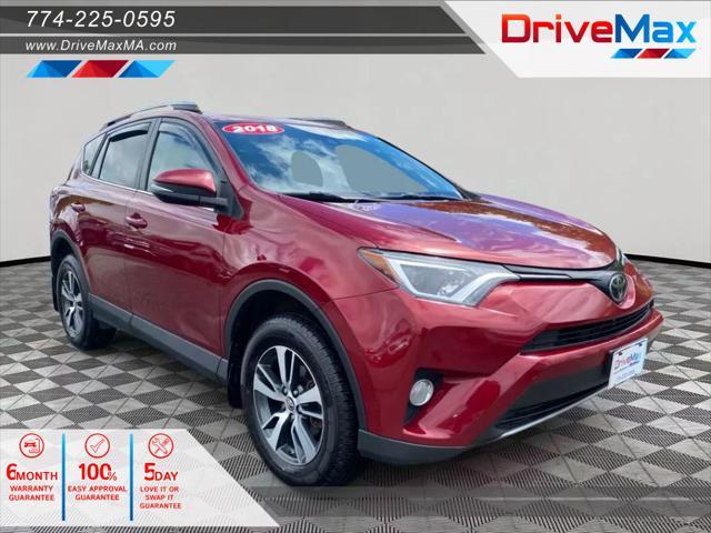 used 2018 Toyota RAV4 car, priced at $19,299