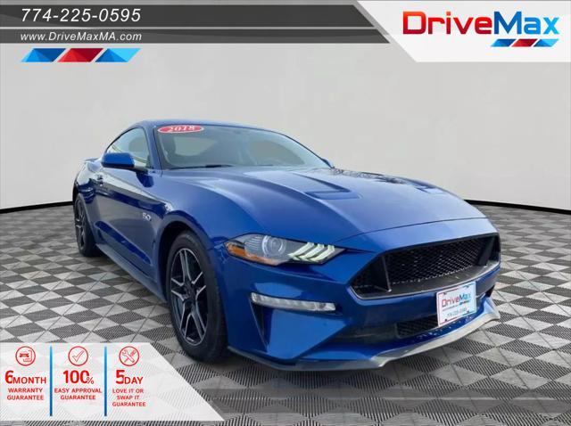 used 2018 Ford Mustang car, priced at $23,349