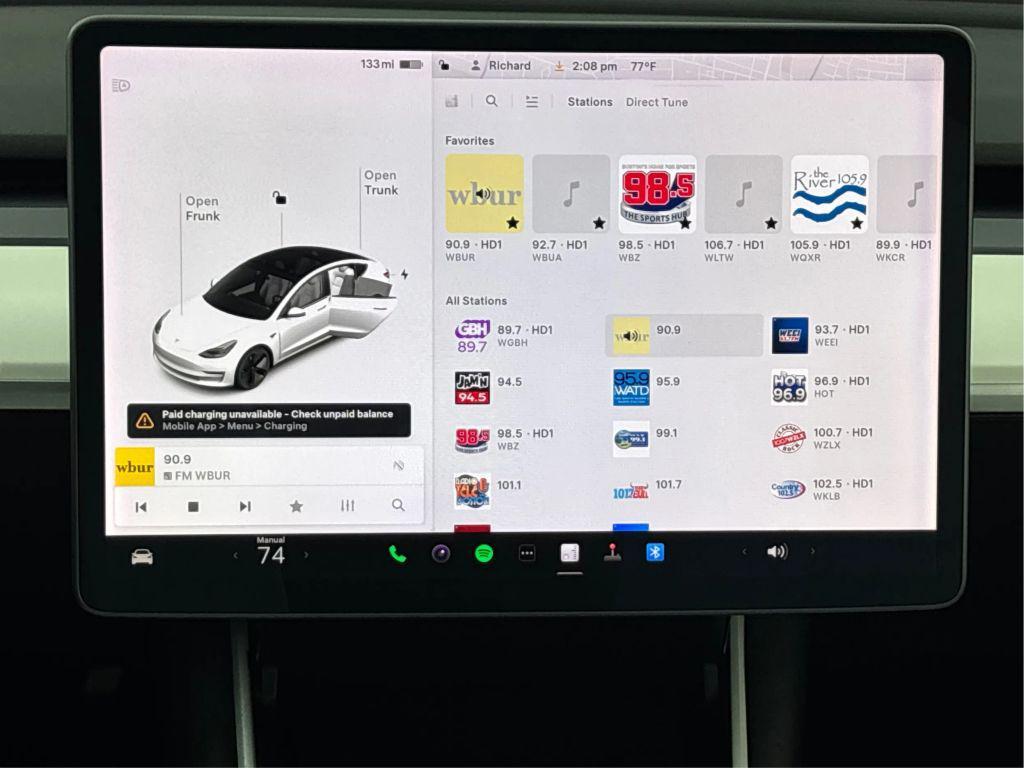 used 2019 Tesla Model 3 car, priced at $21,149